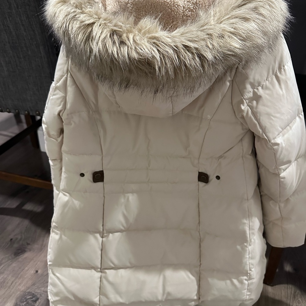 Ralph Lauren Women's Off-White Puffer Coat - Picture 4 of 7